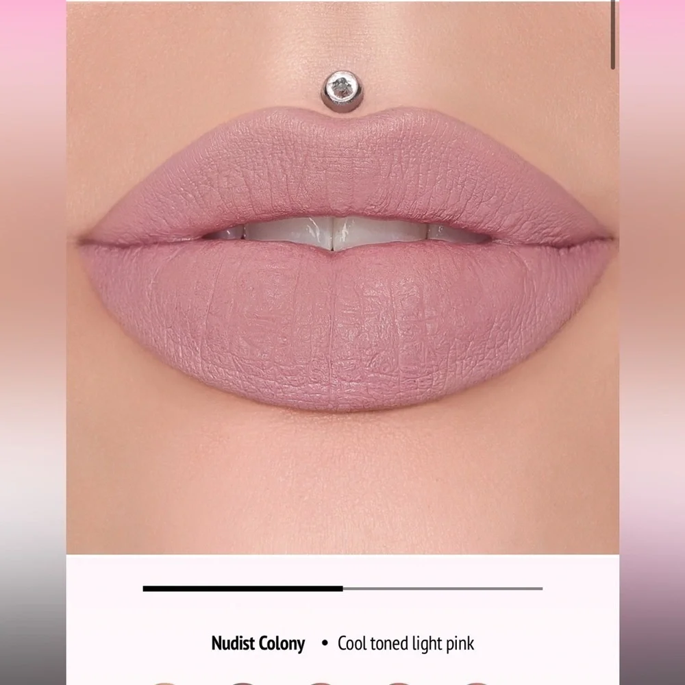 Jeffree Star Velvet Trap lipstick in color Nudist Colony. New! - Picture 8 of 9